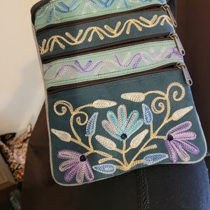Suede Crossbody Bag
